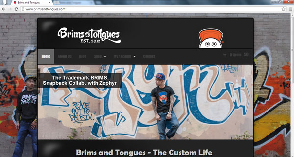 Brims and Tongues Online Store